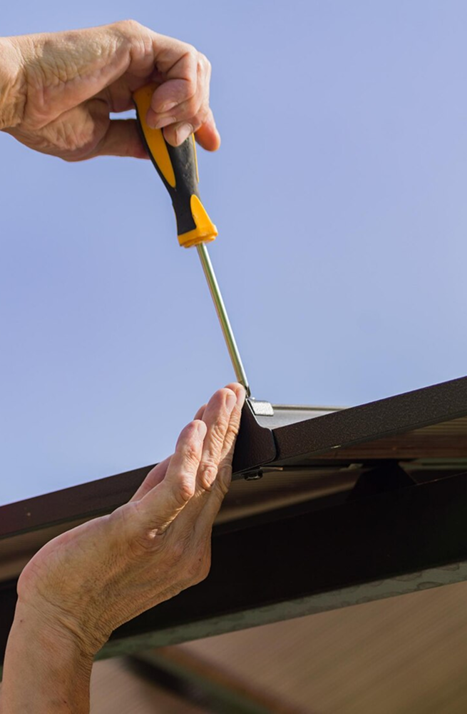 Gutter Realignment & Bracket Fixing