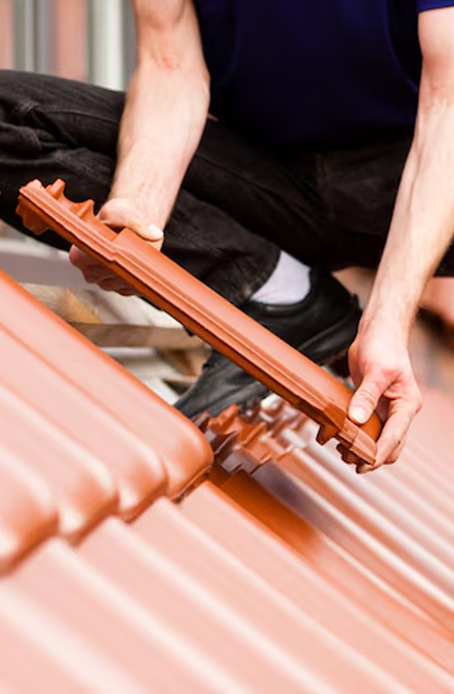 Roof Tile Vent Installation